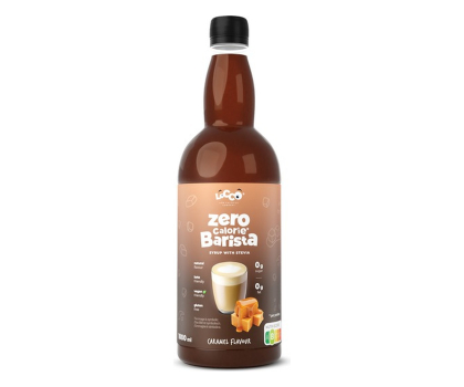 Zdrowa żywność LOCCO 0 kcal syrop Barista ze stewią o smaku Karmelowym